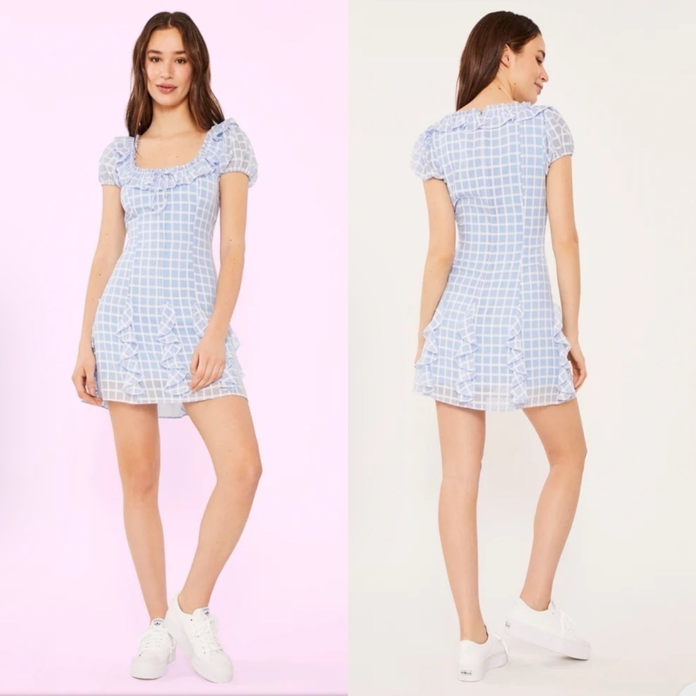 LIKELY Lula Gingham Mini Dress